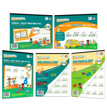 Bedste værdi kanaliserer visuel matematik håndskrift og cursive bonuspakke med 5 separate arbejdsbøger Grad 1. - 3. med gratis alfabetskort - Lær