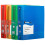 JAM PAPER Fichrios de plstico de 2 polegadas - Fichrios variados de 3 argolas (vermelho, azul, verde e laranja) - 4/pacote 1