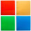 JAM PAPER Fichrios de plstico de 2 polegadas - Fichrios variados de 3 argolas (vermelho, azul, verde e laranja) - 4/pacote 2