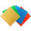 JAM PAPER Fichrios de plstico de 2 polegadas - Fichrios variados de 3 argolas (vermelho, azul, verde e laranja) - 4/pacote 3
