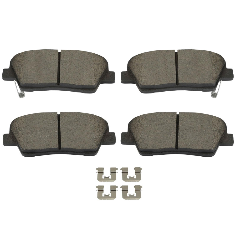 Scitoo D1816 Ceramic Brake Pads Sets Rear W/Hardware Replacement For Kia For Sorento 2015 2016 2017 2018 2019 2020 198519876329