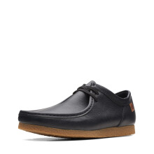 Clarks Collections Men's Shacre II Run Chukka Boot Black Leat 13 M US