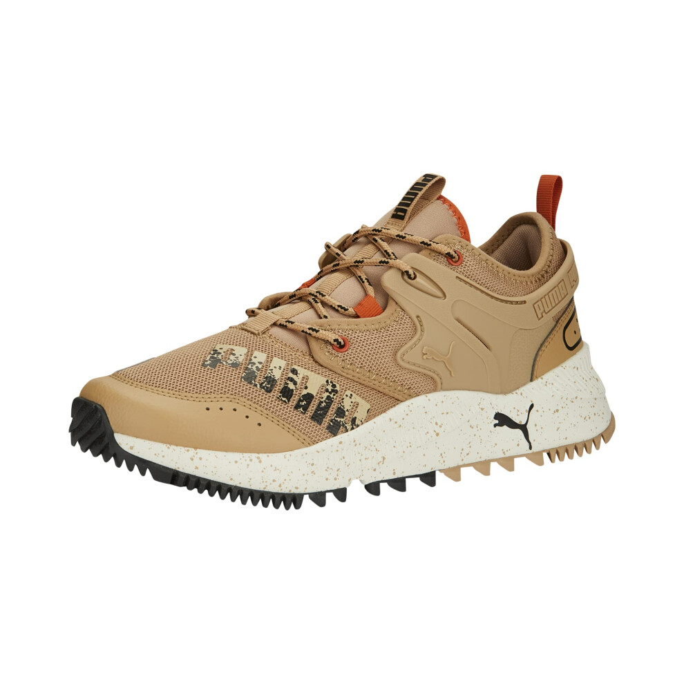 PUMA Mens Pacer Future Sneaker  TRAIL Dusty Tan-Dusty Tan-PUMA Mens Black  11.5