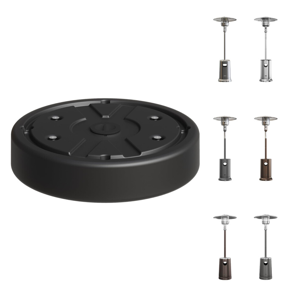 EAST OAK Patio Heater Sand Box/Water Box as Patio Heater Accessory Maximum Capacity 26.45 lbs. Used to Increase the Stability of Umbrella Patio Heate