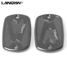 (1 Paar Gary) Für Yamaha T MAX Tmax 530 500 Motorrad-Bremsflüssigkeitsbehälter-Kappenabdeckung T-Max 500 2004–2011