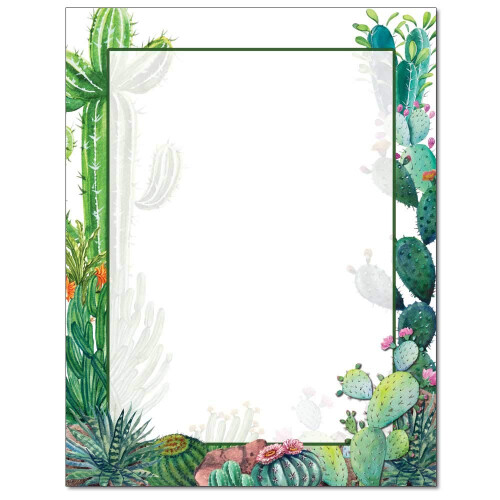 Cactus Letterhead Laser & Inkjet Printer Paper (100 Sheets)