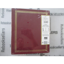 MBI Library Collection 3-gyurus fotalbum egysznu bortval, arany dsztssel