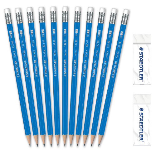 Staedtler STAEDTLER Norica Pencil Class & Eraser Class Pack 144ct