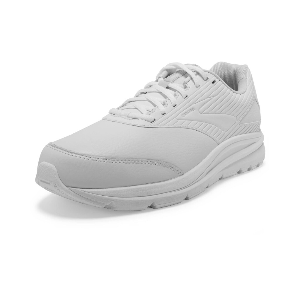 Brooks Men's Addiction Walker 2 Walking Shoe - White/White - 13 X-Wide