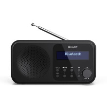 Sharp DR-P420 Tafradio DAB+, DAB, FM Bluetooth, USB zwart