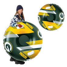 BigMouth Green Bay Packers NFL Fan Gear Udend?rs leget?j officielt licenseret - oppustelig sner?r med h?ndtag