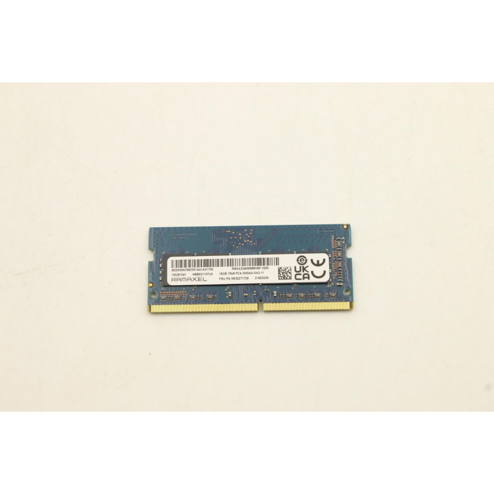 Lenovo 16Gb Ddr4 Sodimm Memory