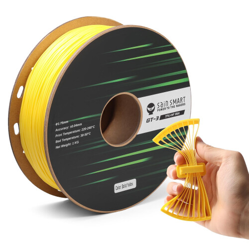 SainSmart TPU Filament 1.75mm GT-3 Flexible 3D Printer Filament for ...