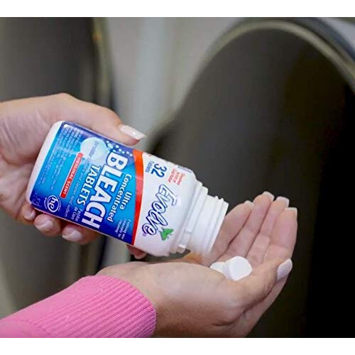 Evolve Concentrated Bleach Tablet Bulk Size 240 Tablets 1 Pack Original Scent 2