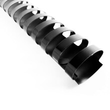 TOTiyea 50 Pack 19 Ring Plastic Binding Combs  2 Inch Diameter  450 Sheet Capacity  Letter Size  Black Comb Binding Spines