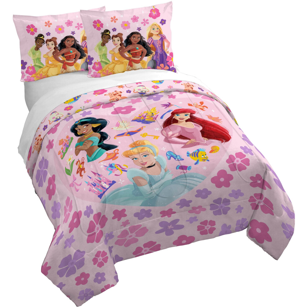 Parure de lit 3 pi   ces Jay Franco avec housse de couette et taies d'oreiller, literie pour enfants ultra douce et confortable (coussin non inclus