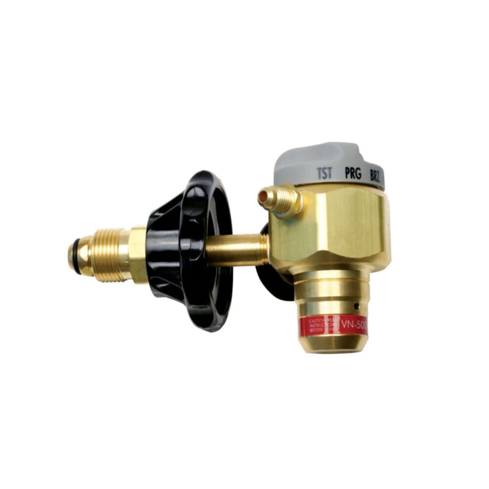 Western Enterprises VN-500 Flowmeter Nitrogen Purging Regulator w/500 PSI Test Pressure  Brass
