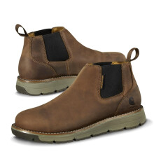Carhartt Millbrook Wasserfeste Romeo Arbeitsschuhe für Herren, 4" Schafthöhe, FastDry, rutschfeste Sohle, EH bewertet, braun