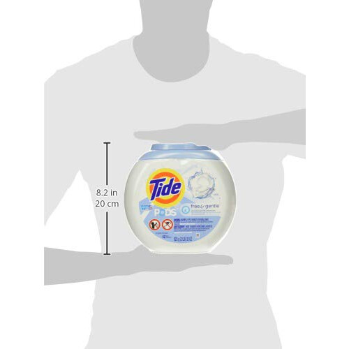 Tide PODS Less Irritants Détergent à Lessive, 42 Compte, Tide PODS 2