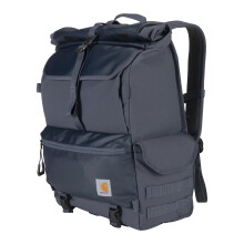 Mochila Carhartt 40L Nylon Roll Top, Material Resistente al Agua con Funda para Portátil de 17", Azul