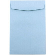 JAM PAPER 6 x 9 Open End Katalogi Premium-kirjekuoret - Pastelli Baby Blue - 100/Pack
