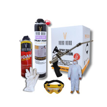 Vega Bond Premium Single Component  Self Expanding  Purplecoat Closed Cell Insulation Spray Foam 29 oz  Acoustic Spray 20 Board Feet Coverage at 1 inc
