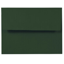 JAM PAPER A2 Premium kutsukirjekuoret - 4 3/8 x 5 3/4 - Tummanvihreä - Bulkki 250 / laatikko