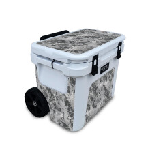 Glnzende Glitzerhaut, kompatibel mit Yeti Roadie 32 Wheeled Cooler  Viper Urban  Premium 3M Vinyl-Schutzfolie  einfach anzubringen | Hergestellt