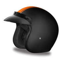 Daytona Helmets 3/4 Shell nyitott arc motoros sisak DOT ltal jvhagyott knnyu s knyelmes vintage dizjn Scooter Cruiserhez s utcai kerkpro