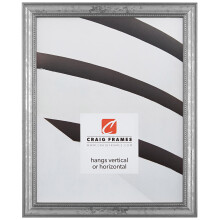 Craig Frames 314SI Ornate Silver Picture Frame 8 x 10 Inch