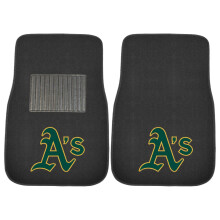 FANMATS 20572 Oakland Athletics 2-dielna sada vy van ch autokobercov s logom t mu, autokoberce do prv ho radu