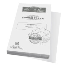 Rite In The Rain wetterfestes Kopierpapier, 8,5 x 14 Zoll, 20#, wei  , 200-Blatt-Packung (Nr. 8514)