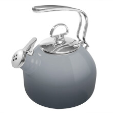 Chantal Enamel On Steel Classic Teakettle (Fade Grey)