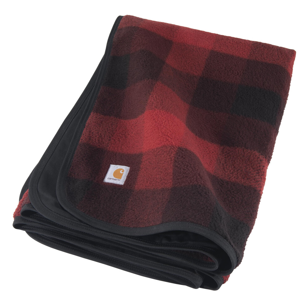 Carhartt Coperta Foderata In Sherpa, Double-Face, Coperta Per Animali Domestici, Plaid Hubbard-image
