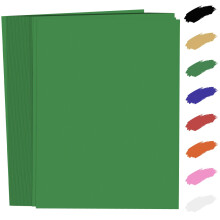 100 hojas de cartulina verde de 8,5 x 11 pulgadas, 250 g/m , 92 lb, cartulina verde, papel de construcci n, papel de impresora de gramaje alto pa
