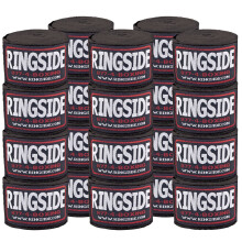 Ringside Bomuld Standard Boksning H?ndindpakning (pakke med 10) Sort