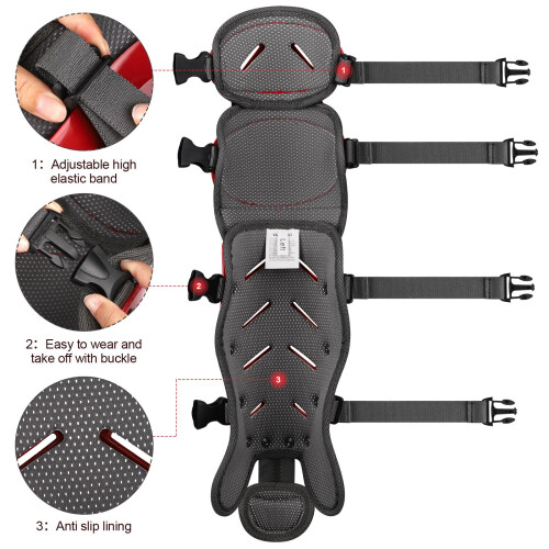 Beutyal Beisebol Softball Catcher Leg Guards Caneleiras Adulto 15 Polegadas 2