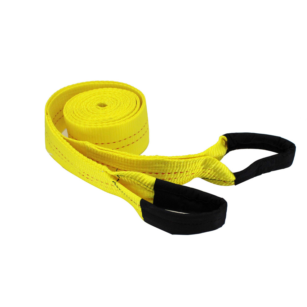 Hfs(R) Tree Saver Winch Strap Tow Strap 30 000 Pound Capacity (Yellow 3X30ft) 810136630107