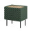 ONDA bedside table 2 pcs. 50x40x54 Green 1