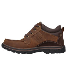 Skechers Men's Segment-Melego 64522 Mid Moc Toe Waterproof Boot  Dark Brown  13