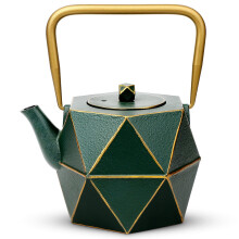 Tenier en fonte Teapot tovetop coffre-top coagere en fonte japonaise The Kettle Diamond Design Ta Pot avec infuseur amovible pour the lache 30 on