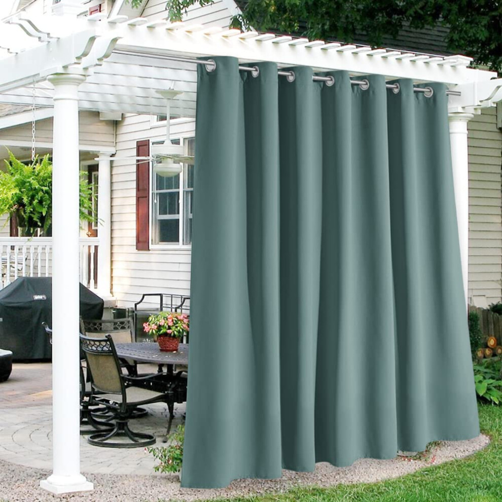 RYB HOME Rideaux d'ext   rieur extra larges, occultants, imperm   ables et anti-UV, pour patio, porte temporaire, garage, abri voiture, porche, gazeb