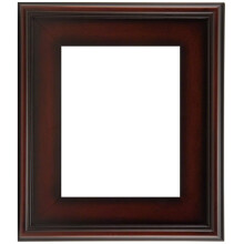 Creative Mark Plein Air Wooden Picture Frame - 11X14 Mahogany - Professional Single Frame for Art Panels Stretched Canvas Pictures and More Glass a