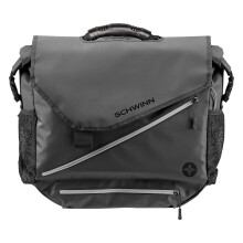 Schwinn Bike Bag Packs and Storage Easy to Attach Hold Cell Phones Snacks Wallet Mounted Bicycle Accessories Commuter Pannier Black