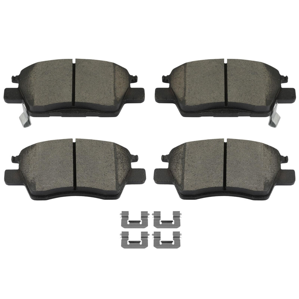 Scitoo D1844 Ceramic Brake Pads Sets Front W/Hardware Replacement For Chevrolet For Cruze 2016 2017 2019 198519876213