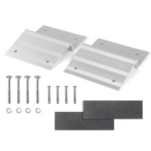 MaxxHaul 50946 Aluminium Ramp Top Kit - Ontworpen voor 2""""x8"""" Boards voor auto vrachtwagens trailer oprit schuur grasmaaier