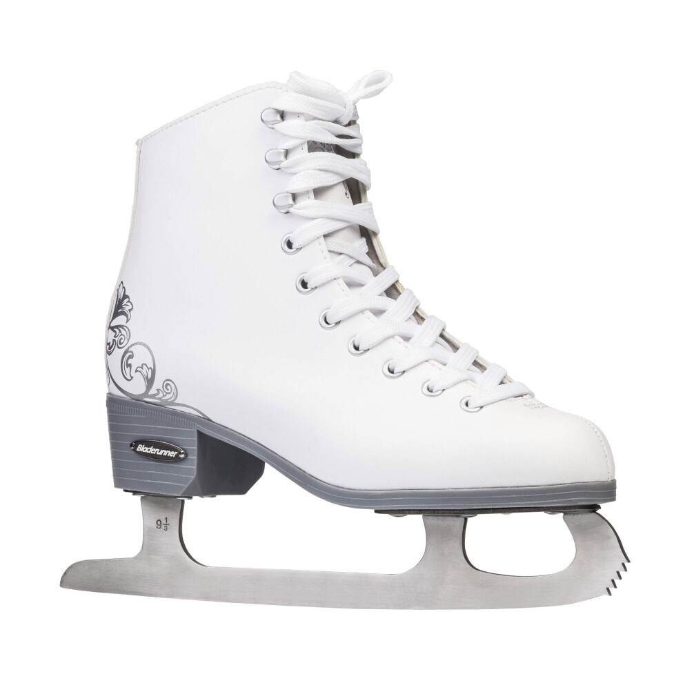 Bladerunner by Rollerblade Allure Girls Figure Skates Ice Skates Youth Junior White Size 1