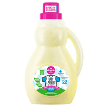 Baby Laundry Dergent par dapple bebe concentre et hypoallergenique alimente par les plantes Retourant les ingredients naturels Fragrance gratuite