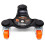 WEN WEN DL6165 Mveis de 6 polegadas e 165 libras com capacidade para mover Tri-Dolly 4 conjuntos (1 pacote) preto 2