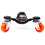 WEN WEN DL6165 Mveis de 6 polegadas e 165 libras com capacidade para mover Tri-Dolly 4 conjuntos (1 pacote) preto 3